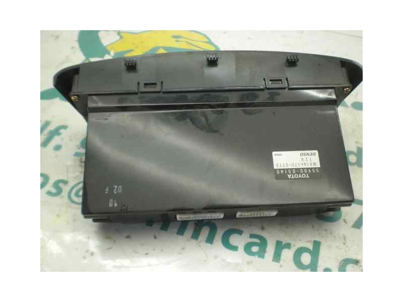 Recambio de mando climatizador para toyota avensis wagon (t25) 2.0 sol referencia OEM IAM 5590005140 5590005140 FALTA 1 RULETA