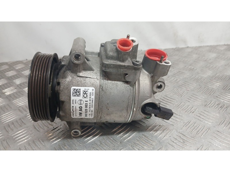 Recambio de compresor aire acondicionado para volkswagen golf vi (5k1) advance bluemotion referencia OEM IAM 5N0820803E DELPHI 0