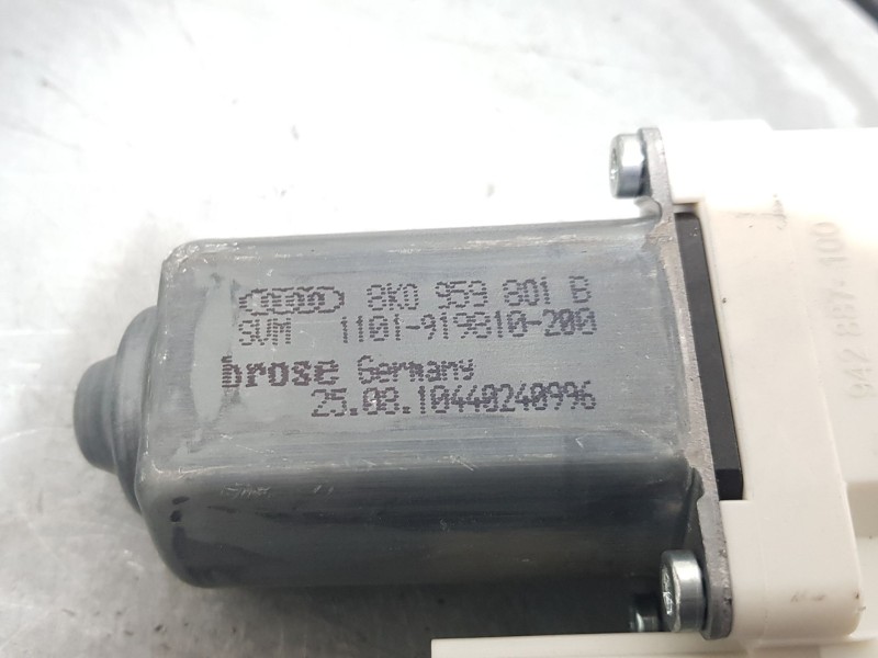 Recambio de elevalunas trasero derecho para volkswagen sharan (7n1, 7n2) 2.0 tdi referencia OEM IAM 7N0843700C 2 PINS 