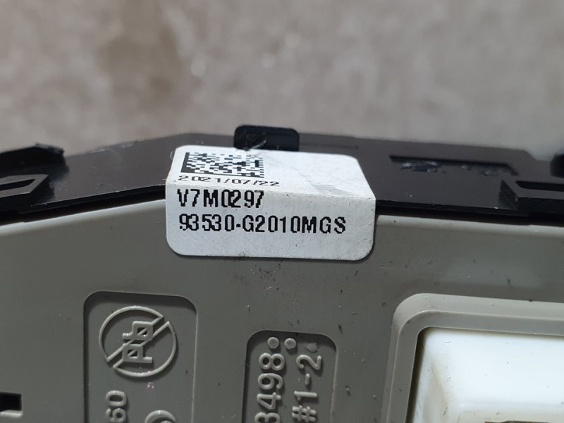 Recambio de mando retrovisor para hyundai ioniq klass electro referencia OEM IAM 299163498 93530G2010MGS 