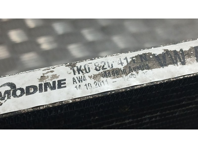 Recambio de condensador / radiador aire acondicionado para volkswagen golf vi (5k1) advance bluemotion referencia OEM IAM 1K0820