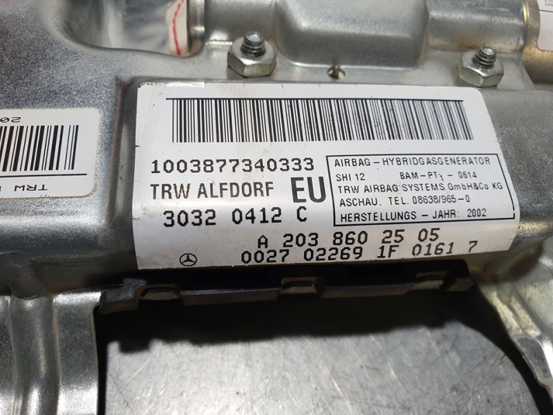Recambio de airbag lateral delantero izquierdo para mercedes-benz clase c (w203) berlina 220 cdi (203.006) referencia OEM IAM A2