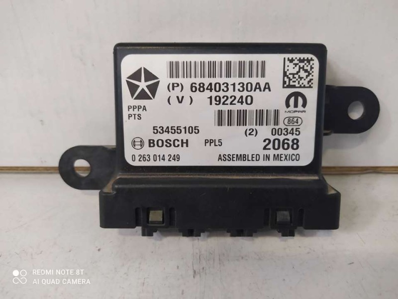 Recambio de modulo electronico para jeep compass ii limited 4x2 referencia OEM IAM 68403130AA  ASISTENTE DE APARCAMIENTO