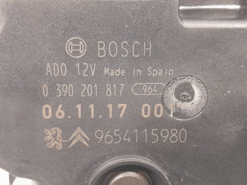 Recambio de motor limpia trasero para citroën c4 grand picasso i (ua_) 1.6 hdi referencia OEM IAM 9654115980 0390201817 BOSCH