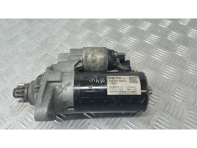 Recambio de motor arranque para volkswagen golf vi (5k1) advance bluemotion referencia OEM IAM 02Z911024H BOSCH 0001153007