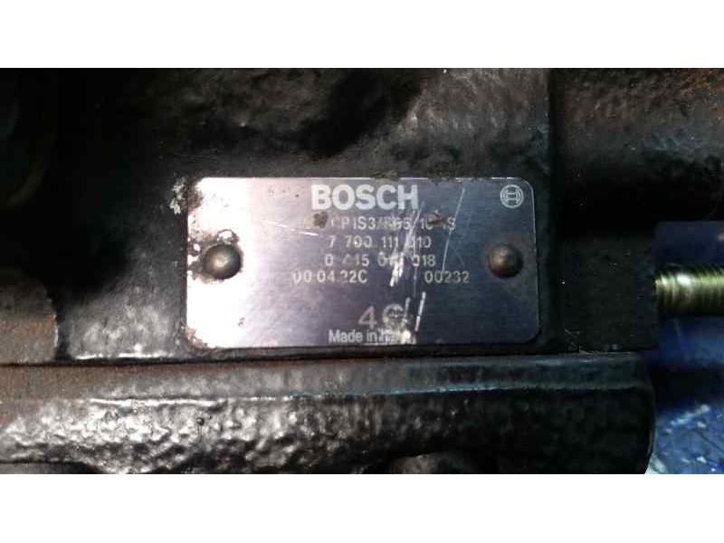 Recambio de bomba alta presion para renault scenic rx4 (ja0) 1.9 dci referencia OEM IAM   BOSCH