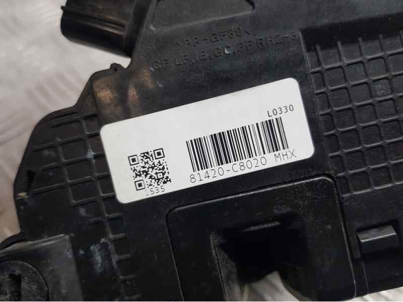 Recambio de cerradura puerta trasera derecha para hyundai i20 active link referencia OEM IAM 81420C8020  4 PINES