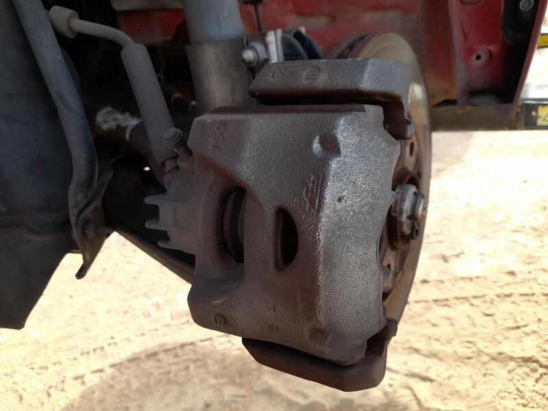 Recambio de pinza freno delantera izquierda para citroën c4 grand picasso i (ua_) 1.6 hdi referencia OEM IAM 4400T4 ATE 