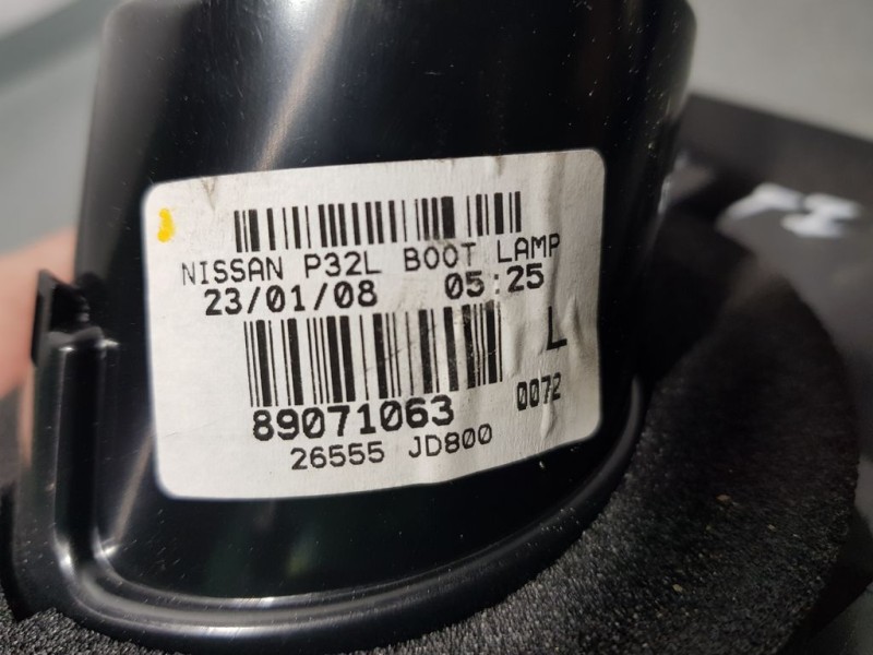 Recambio de piloto trasero izquierdo para nissan qashqai (j10) tekna referencia OEM IAM 26555JD800 89071063 INTERIOR