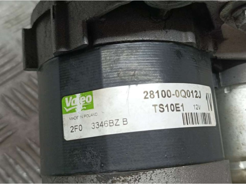 Recambio de motor arranque para toyota aygo (kgb/wnb) básico referencia OEM IAM 281000Q012J TS10E1 VALEO