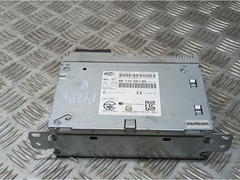 Recambio de modulo electronico para peugeot 2008 (--.2013) active referencia OEM IAM 9811066180 503551711002 MAGNETI MARELLI