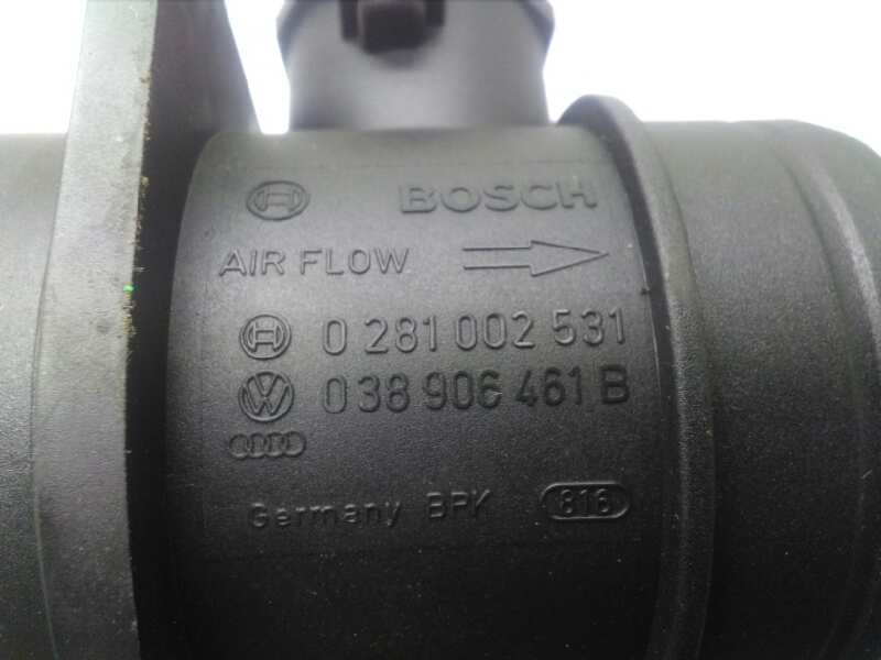 Recambio de caudalimetro para seat ibiza (6l1) 1.9 tdi referencia OEM IAM 038906461B 0281002531 BOSCH