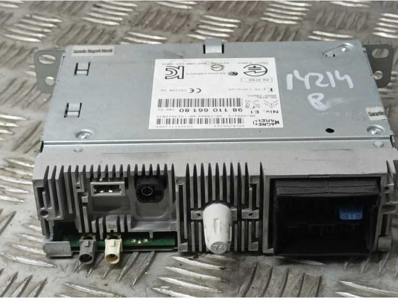 Recambio de modulo electronico para peugeot 2008 (--.2013) active referencia OEM IAM 9811066180 503551711002 MAGNETI MARELLI