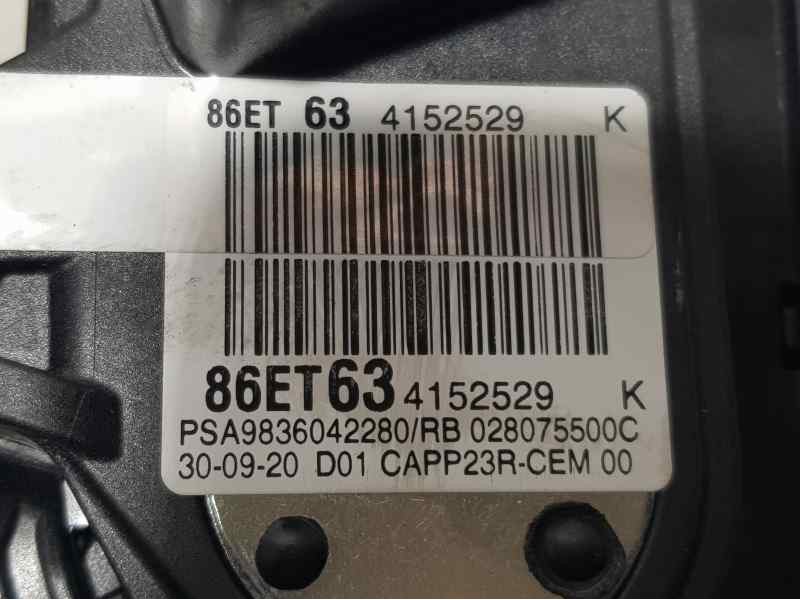 Recambio de potenciometro pedal para peugeot rifter access standard referencia OEM IAM 9836042280 86ET634152529 