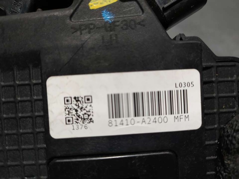 Recambio de cerradura puerta trasera izquierda para kia cee´d concept referencia OEM IAM 81410A2400  4 PINES