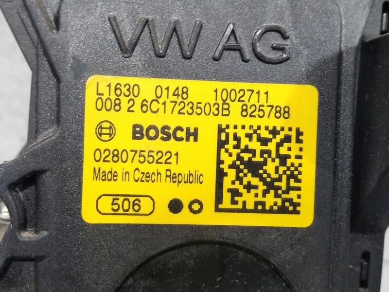 Recambio de potenciometro pedal para skoda fabia combi active referencia OEM IAM 6c1723503b 0280755221 bosch