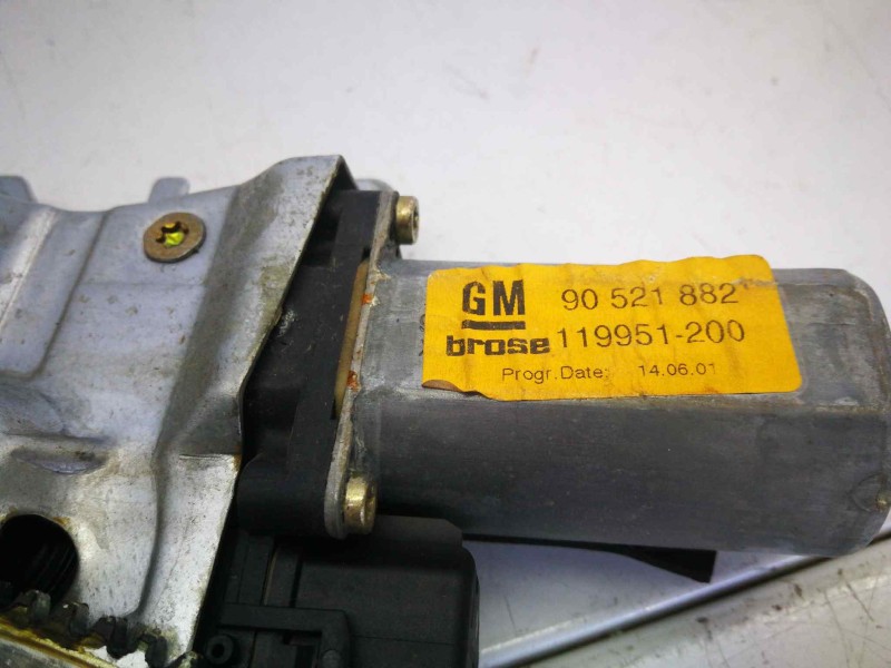 Recambio de elevalunas delantero derecho para opel astra g berlina 2.0 dti referencia OEM IAM 90521882  6 PINS