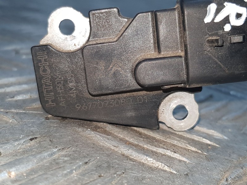 Recambio de caudalimetro para citroën c4 ii (nc_) 1.6 bluehdi 100 referencia OEM IAM 9677093080 HITACHI AFH50M27