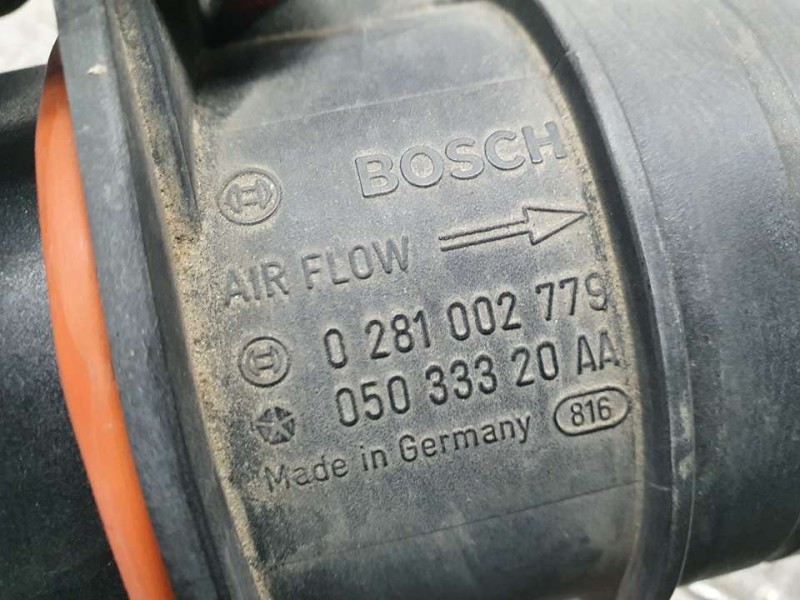 Recambio de caudalimetro para dodge avenger sxt referencia OEM IAM 05033320AA 0281002779 BOSCH