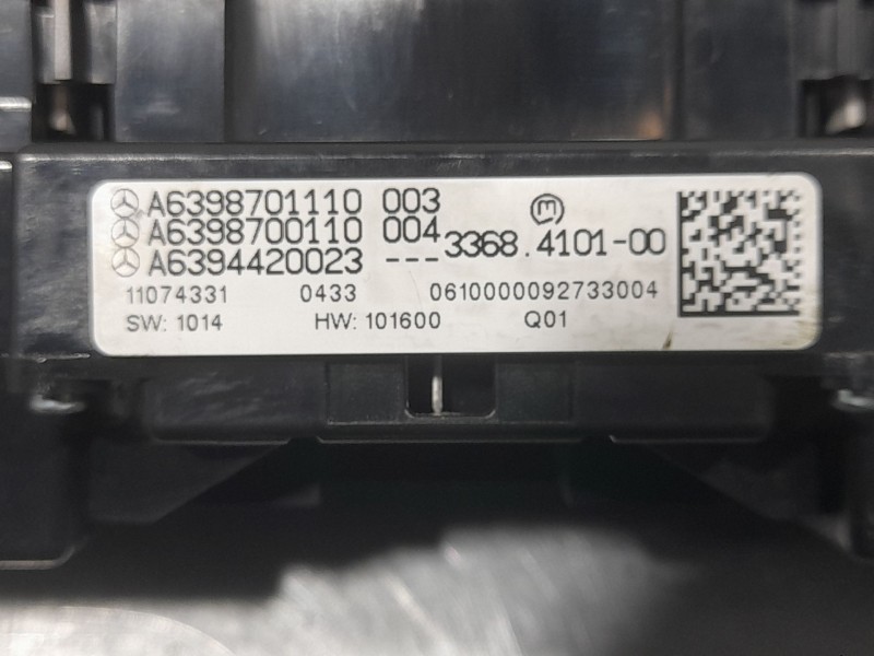 Recambio de warning para mercedes-benz vito / mixto furgoneta (w639) 110 cdi (639.601, 639.603, 639.605) referencia OEM IAM A639