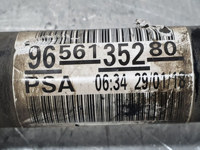 Recambio de transmision delantera izquierda para peugeot 208 access referencia OEM IAM 9656135280  