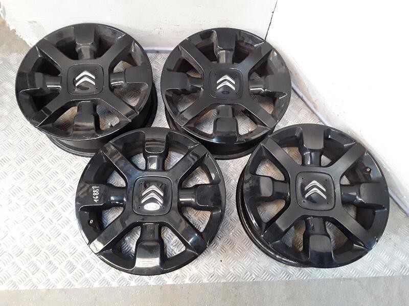 Recambio de juego llantas aluminio para citroën c4 cactus 1.5 bluehdi 100 referencia OEM IAM 6.5X17 4 TORN ET19 ALUMINIO ROZADAS