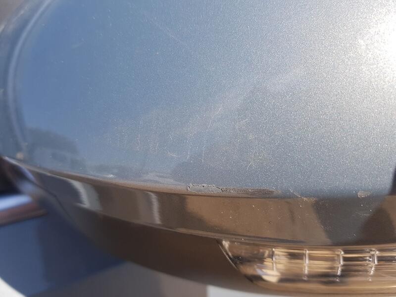 Recambio de retrovisor izquierdo para volkswagen sharan (7n1, 7n2) 2.0 tdi referencia OEM IAM 7N1857507E  ELECTRICO Y TOCADO