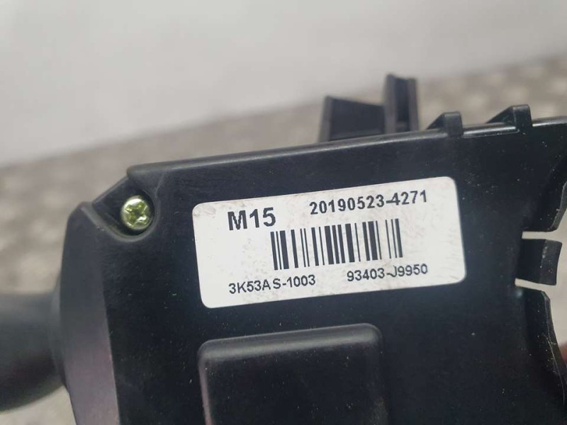 Recambio de mando luces y limpia para hyundai kona pure referencia OEM IAM 93403J9950 3K53AS1003 