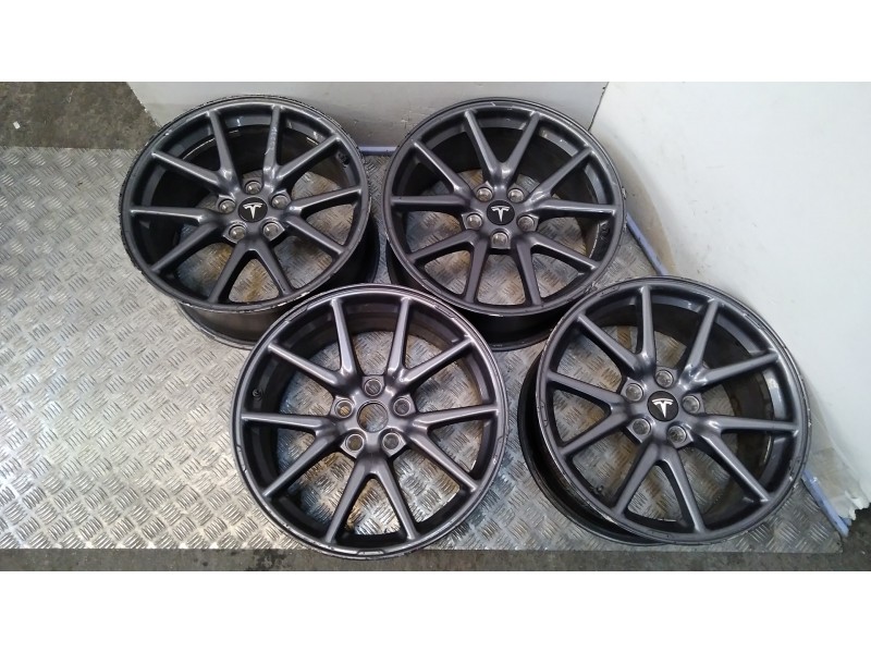 Recambio de juego llantas aluminio para tesla model 3 ev performance awd referencia OEM IAM 8.5X18 5 TORN ET40 ALUMINIO 