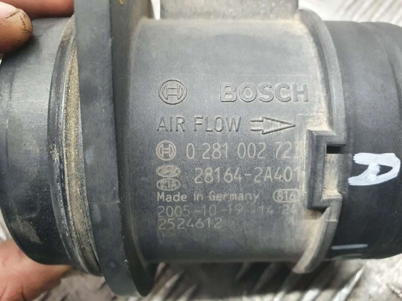 Recambio de caudalimetro para kia rio 1.5 crdi ex2 referencia OEM IAM 281642A401 0281002723 BOSCH