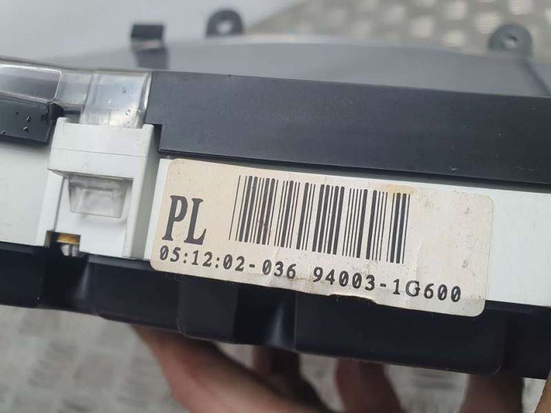 Recambio de cuadro instrumentos para kia rio 1.5 crdi ex2 referencia OEM IAM 940031G600  