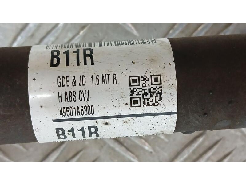 Recambio de transmision delantera derecha para kia cee´d concept referencia OEM IAM 49501A6300  