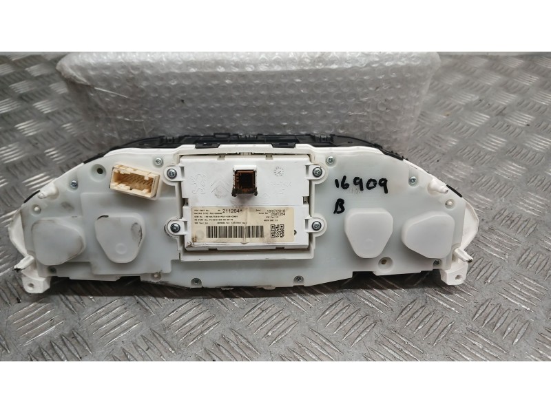 Recambio de cuadro instrumentos para peugeot 208 i (ca_, cc_) 1.5 bluehdi 100 referencia OEM IAM 9822915480  SN20093
