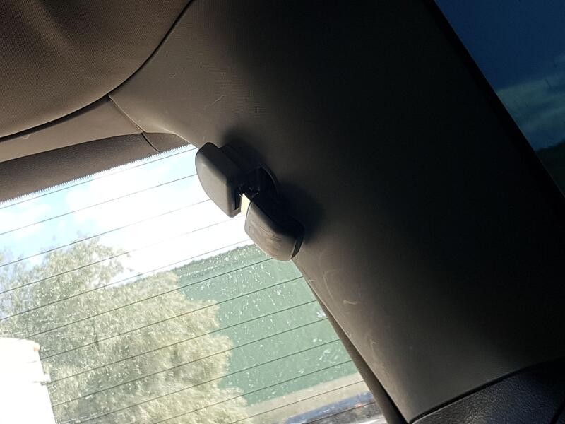 Recambio de cinturon seguridad trasero izquierdo para volkswagen sharan (7n1, 7n2) 2.0 tdi referencia OEM IAM 7N0858491A  TERCER