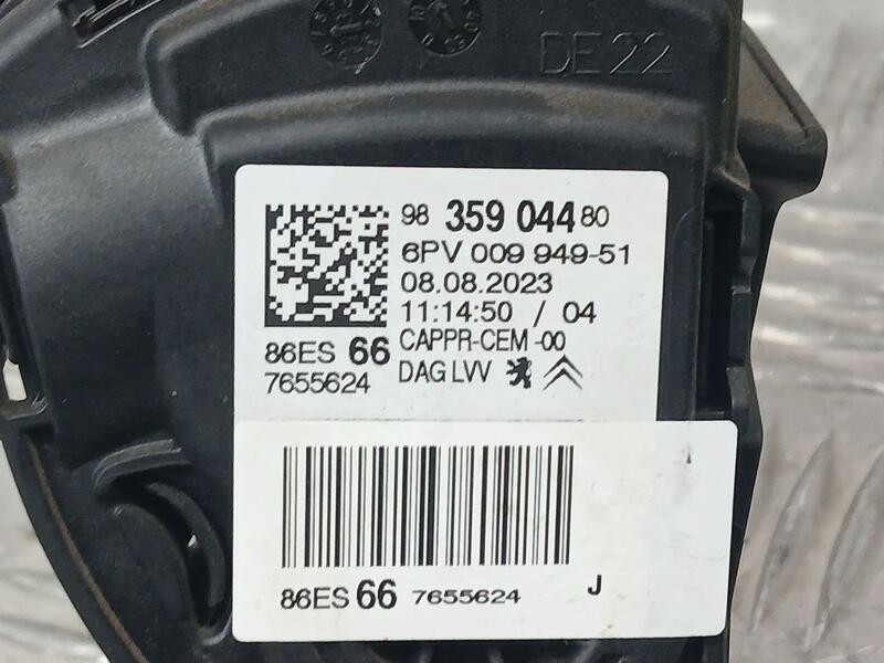 Recambio de potenciometro pedal para citroën c3 origins referencia OEM IAM 9835904480  6PV00994951