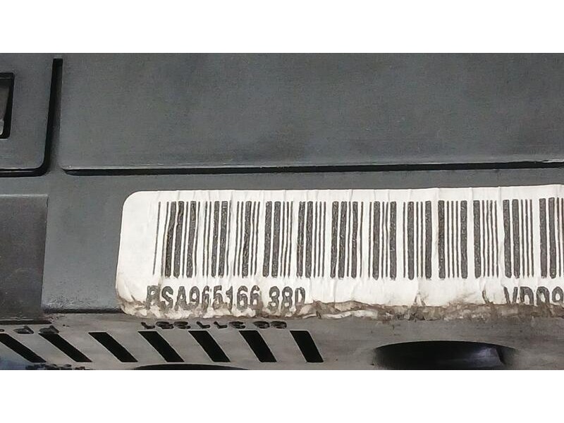 Recambio de cuadro instrumentos para citroën xsara picasso 1.6 hdi sx referencia OEM IAM 9651667380  110008966007