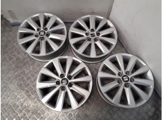 JUEGO LLANTAS ALUMINIO 5.5X15 5 TORN ET40 ALUMINIO ROZADAS