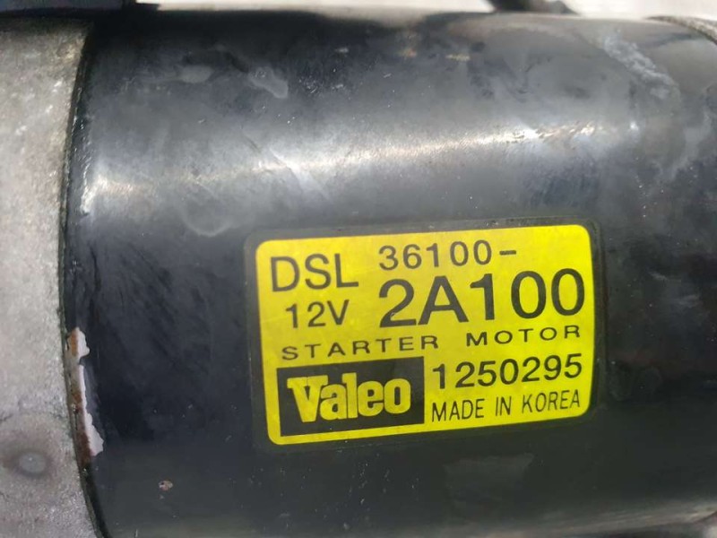 Recambio de motor arranque para kia rio 1.5 crdi ex2 referencia OEM IAM 361002A100 1250295 VALEO