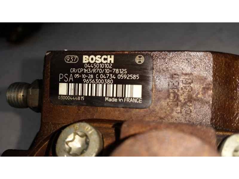 Recambio de bomba alta presion para citroën c4 berlina 1.6 16v hdi referencia OEM IAM 0445010102 9656300380 BOSCH