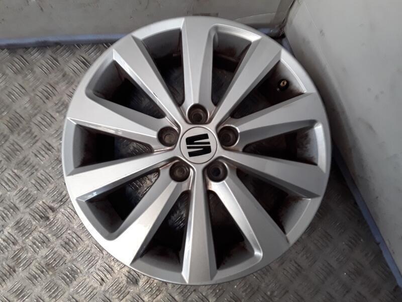 Recambio de juego llantas aluminio para seat ibiza v (kj1, kjg) 1.0 tsi referencia OEM IAM 5.5X15 5 TORN ET40 ALUMINIO ROZADAS