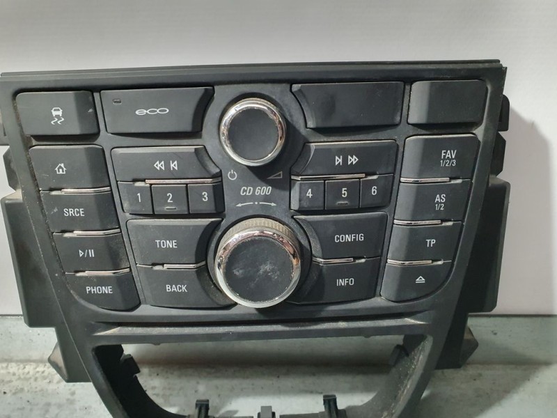 Recambio de mando radio para opel astra j lim. selective referencia OEM IAM 28365479  DELPHI
