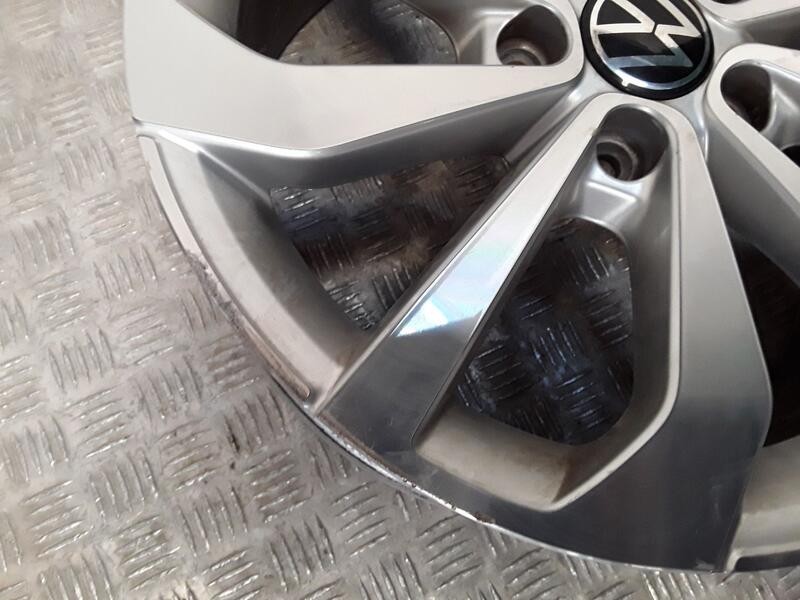 Recambio de llanta aluminio para volkswagen t-cross (c11, d31) 1.0 tsi referencia OEM IAM 7X17 5 TORN ET45 ALUMINIO ROZADA