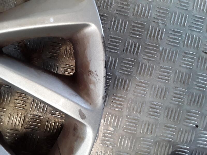 Recambio de llanta aluminio para opel astra k (b16) 1.4 turbo (68) referencia OEM IAM 7X16 5 TORN ET41 ALUMINIO ROZADA