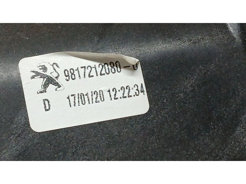 Recambio de elevalunas delantero derecho para peugeot partner furgoneta/monovolumen (k9) 1.5 bluehdi 100 referencia OEM IAM 9817