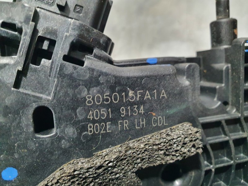 Recambio de cerradura puerta delantera izquierda para nissan micra v (k14) acenta referencia OEM IAM 805015FA1A 40519134 4 PINES