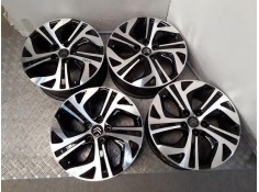 JUEGO LLANTAS ALUMINIO 7X17 5 TORN ET50 ALUMINIO ROZADAS