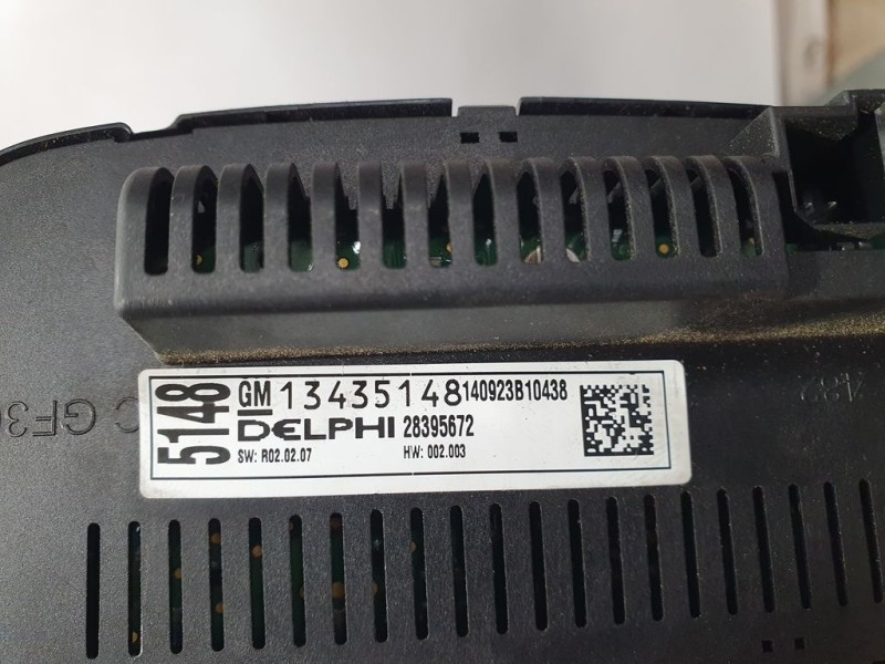 Recambio de mando climatizador para opel astra j lim. selective referencia OEM IAM 13435148 28395672 DELPHI