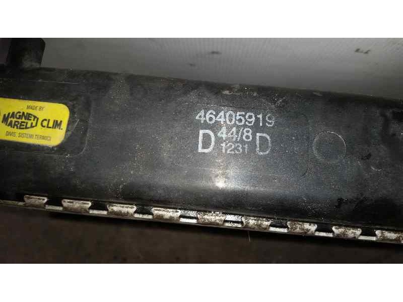 Recambio de radiador agua para fiat brava (182) td 100 sx referencia OEM IAM 46405919  MAGNETI MARELLI