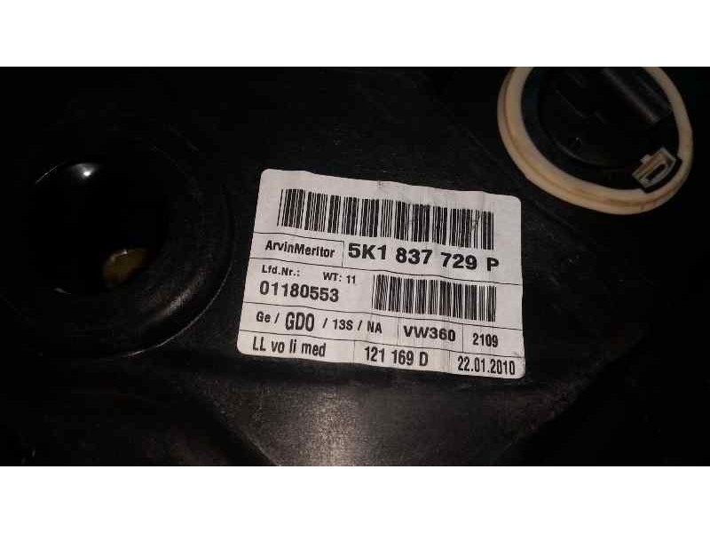 Recambio de elevalunas delantero izquierdo para volkswagen golf vi (5k1) advance referencia OEM IAM   ELECTRICO