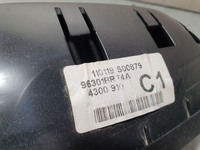 Recambio de retrovisor derecho para nissan qashqai+2 (jj10) acenta referencia OEM IAM 96301BR74A LA FALTA CARCASA ELECTRICO